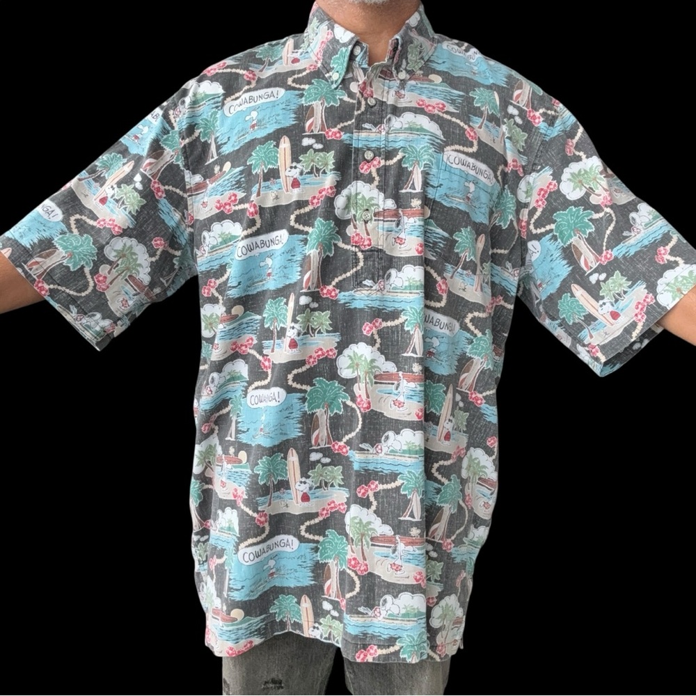 Reyn Spooner x Peanuts Hawaii Snoopy Aloha Shirt Men’s Size 3XL Classic fit